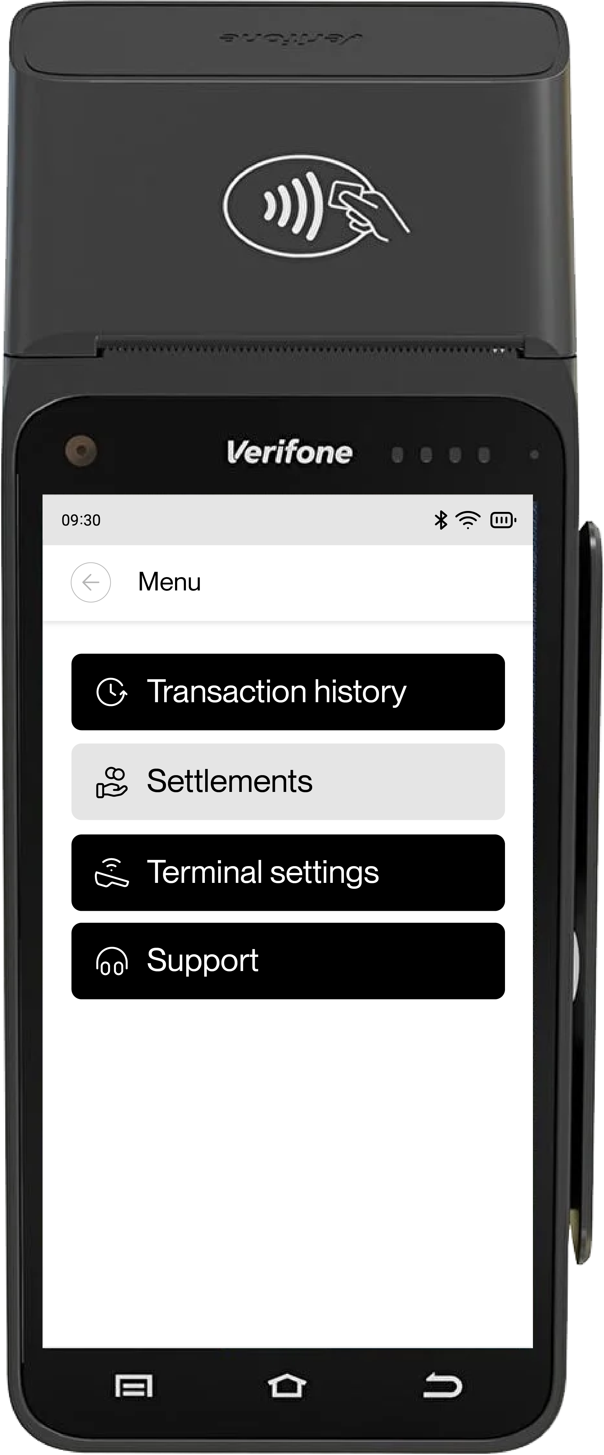 How to process settlements on an Integrated Verifone T650p (mx51